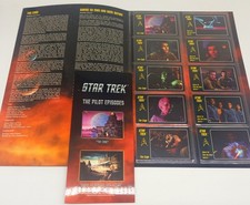 Rare Limited Edition Star Trek The Pilot Episodes Telephone Phone Cards Set MINT