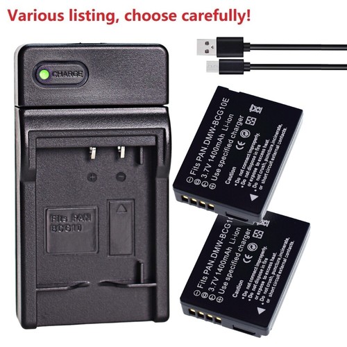 Dmw bcg10 battery charger - dmw-bcg10,