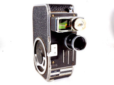 ✅ Paillard Bolex Vintage C8SL 8mm Movie Camera Working Meter & f1.9 13mm Lens