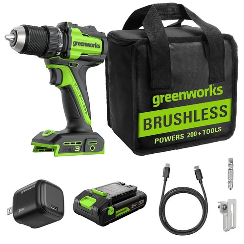 Greenworks drill driver - drill,