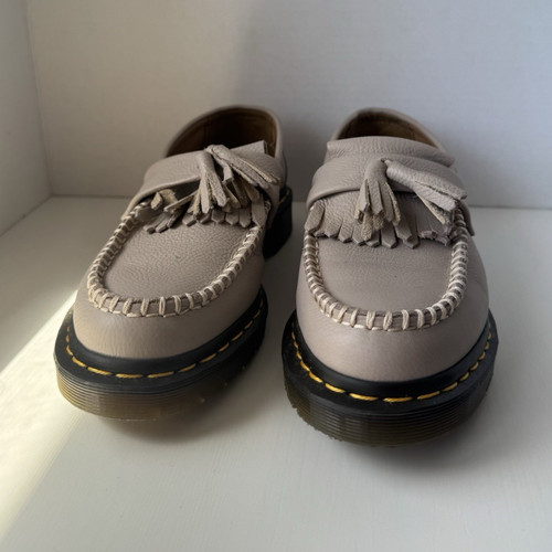 Martens beige leather - martens,