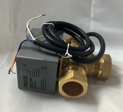 Salus pmv38 28mm 3 port - pmv38,