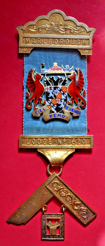 Masonic past master jewel - masonic,