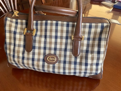 Vintage aquascutum barrel bag - aquascutum,