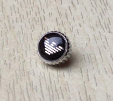 Black & Silver Watch Crown