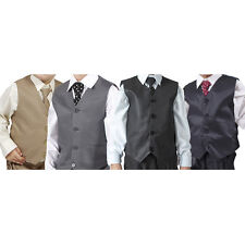 Boys Suits Boys Wedding Suit 4pc waistcoat Page Boy Baby Formal Party 4 Colours