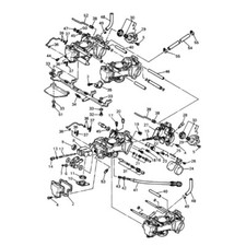 YAMAHA FZR 400 1992-1994 Carburetor stainless allen screw kit #1 FZR400