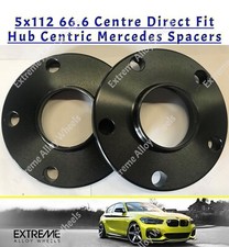 Alloy Wheel Spacers 15mm Black