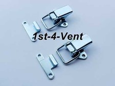 2x TOGGLE CATCH,CLIPS HOOKS  for BONNET, BOOT, FASTENER, CASES, BOX LID, DUCTING
