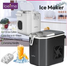 Ice Maker Machine Portable Counter Top Ice Cube Maker Self-Cleaning for Home NEW