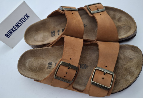 Birkenstock arizona tan nubuck - birkenstock,