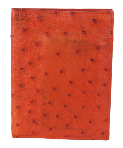 Prada fire orange ostrich - prada, skin
