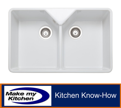 Rangemaster 800mm double bowl - 800mm,