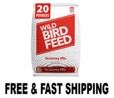 Economy Mix Wild Bird Feed, Value Bird Seed Blend, Dry, 20 lb. Bag