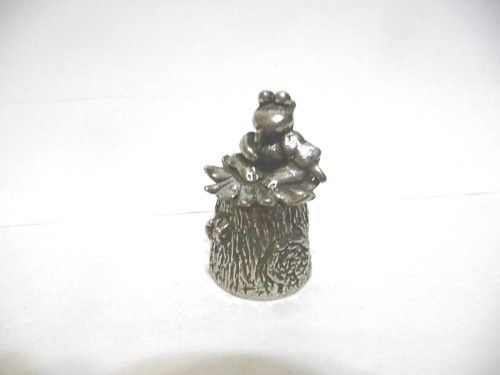 Thimble vintage pewter stephen - thimble,