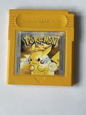 Game Boy Pokémon Yellow - Pikachu Special Edition Genuine Cart Only