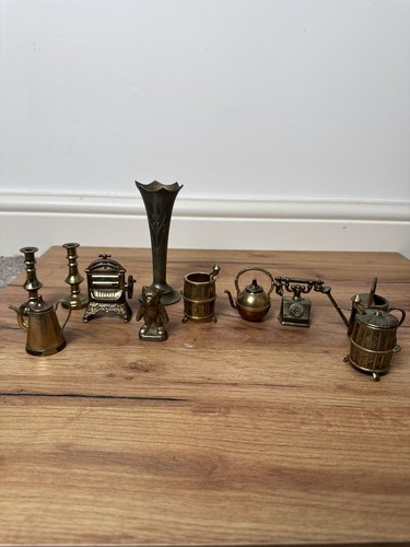Vintage brass retro dolls
