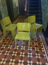 8 x Green Lizz Kartell Dining