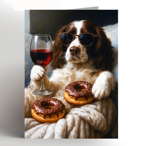 English springer spaniel - english, funny
