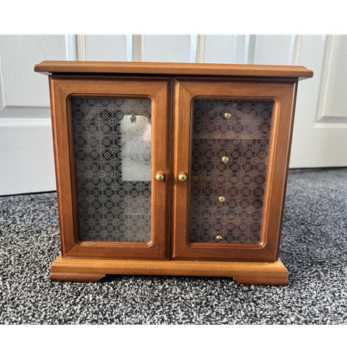 Vintage wooden mele armoire - wooden,