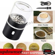 Portable Mini Electric Grinder Spice Herb Grinder Electric USB-Rechargeable