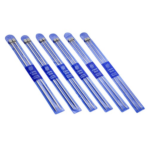 22pcs metal knitting needles - knitting,