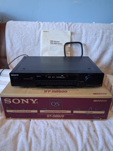 Sony sb920 rds - st-sb920, rds/eon