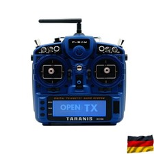 FrSky TARANIS X9D+ 2019 SE EU/LBT Night Blue, SD Card/EVA Bag, Dt. Menu/Language