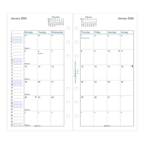 Filofax calendar personal - calendar, /