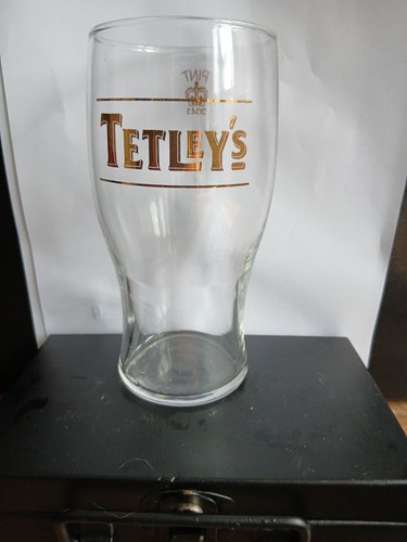 Tetley bitter pint - tetley's, glass