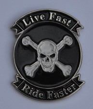 Live Fast Ride Faster Biker