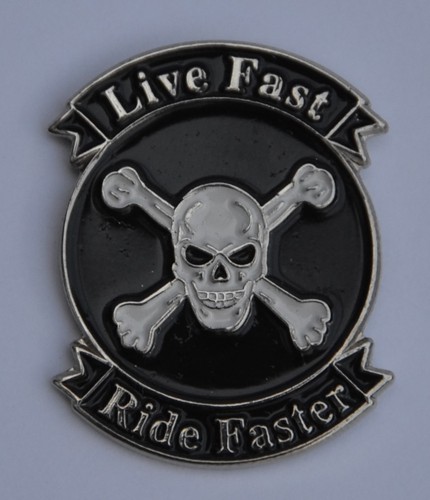 Live fast ride - fast, biker