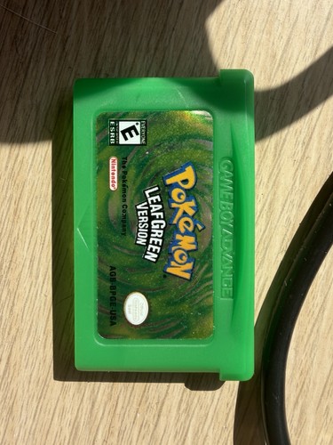 Pokemon leaf green version - green,
