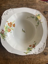 Vintage Alfred Meakin Serving Or Salad Bowl, ‘Derek’ Pattern, Great Condition