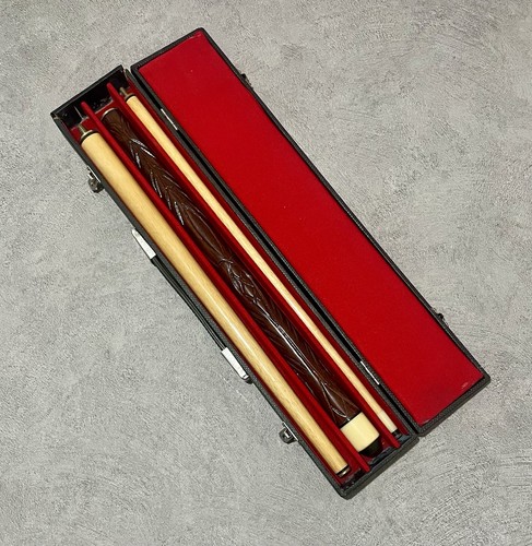 Vintage snooker pool cue - vintage,