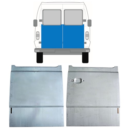 Rear door repair panel - , for