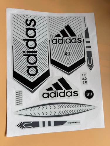 Cricket bat stickers - 3d,