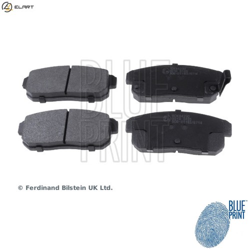 Brake pad set disc - pad,