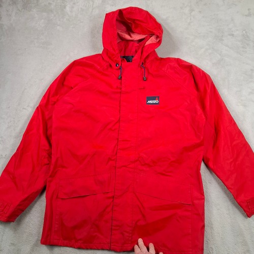 Musto jacket mens large - musto, red