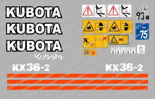 Kubota kx36 mini digger - kubota,