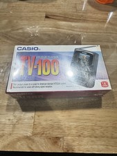 Vintage Casio TV-100 Portable