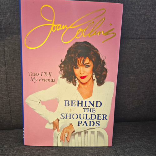 Joan collins signed book - joan,