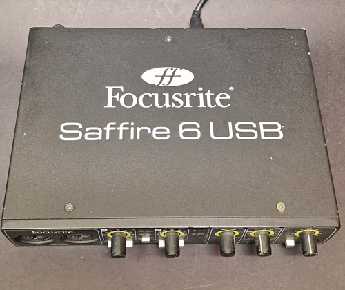 Focusrite saffire usb - focusrite, 6