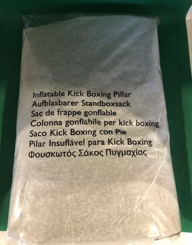 Inflatable kick boxing - inflatable, pillar