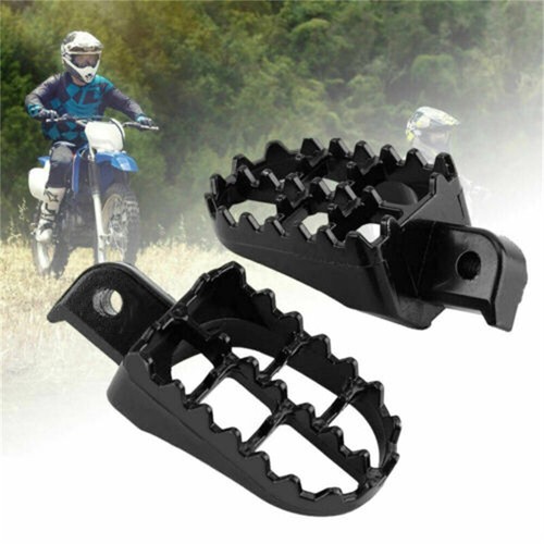 Pair motorcycle black foot - motorcycle,