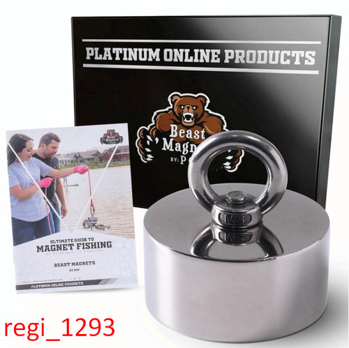 2000lb 360 fishing magnet - 2000lb, 360°