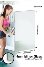 Large Mirror GLASS GYM Safety