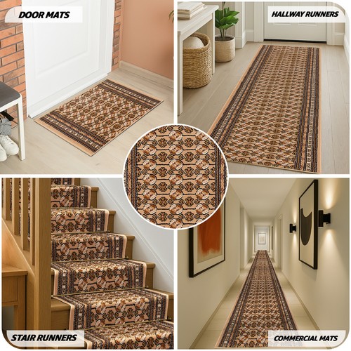 Bokhara stair runner rug - runner,