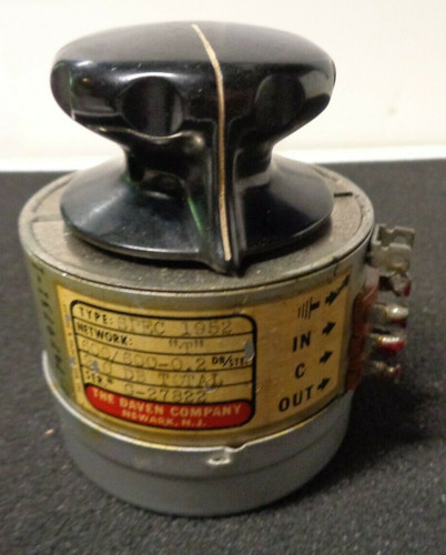 Daven stepped audio attenuator - stepped,