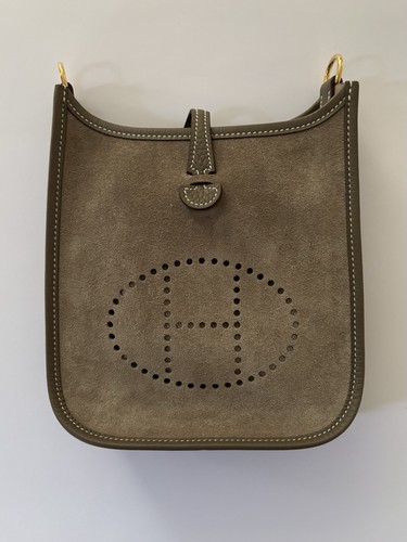 Hermès evelyne tpm suede - evelyne, 16